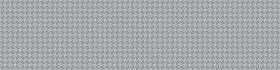 Truchet Random Pattern Generative Tile Art background illustration