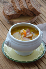 Tyrolean Speck soup