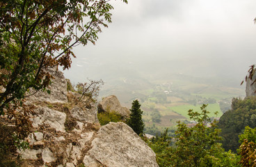 Blick von der Festung San Marino