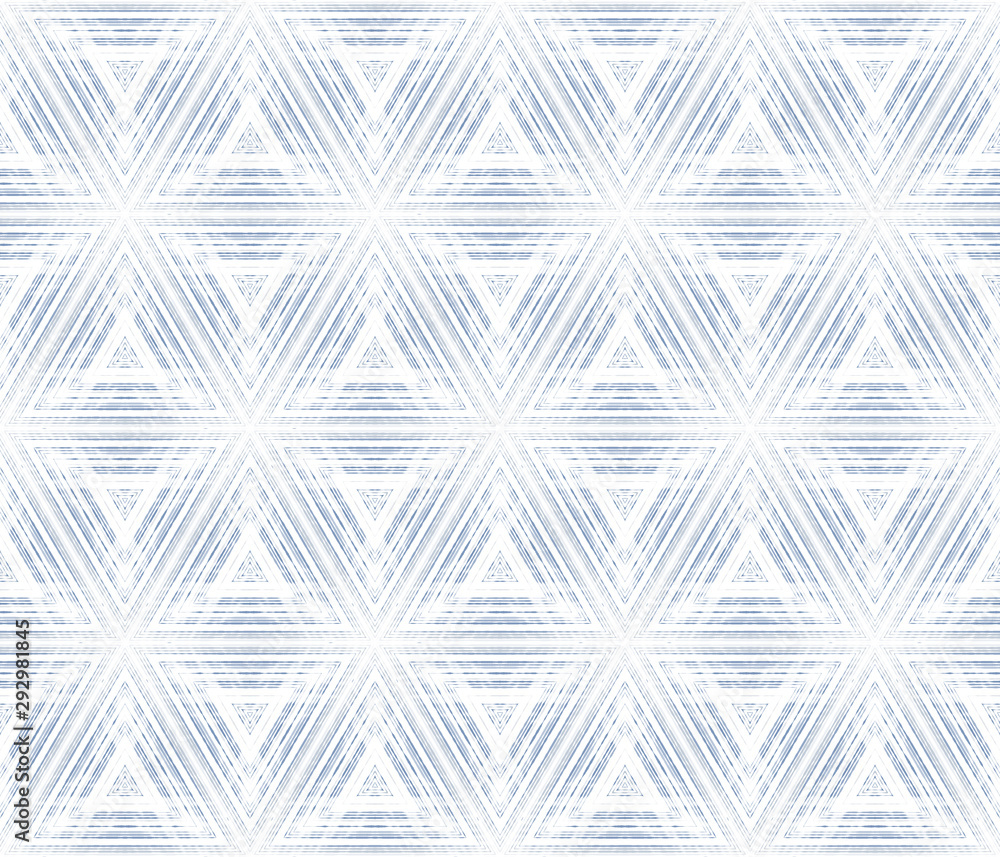 Poster optical illusion of volume and movement of geometric shapes. abstract seamless pattern.