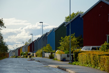 Kristiansund street rainbow
