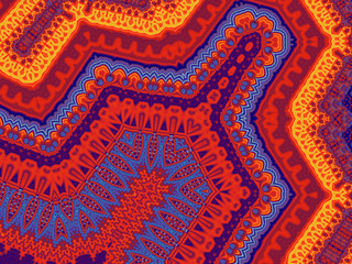 abstract fractal pattern