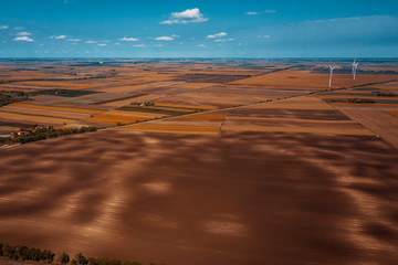 Agricultural Land with few Wind Turbines
