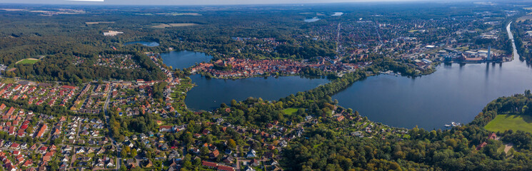 Luftbild der Stadt Mölln (Schleswig-Holstein)
