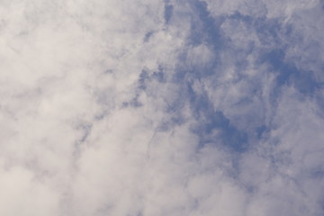 White Clouds on a Blue Sky