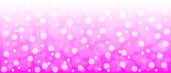 Magic sparkle pattern, light dots on violet background. Bokeh effect. Snowflakes in violet sky. Vector illustration