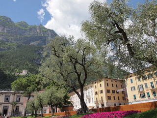 Riva del Garda am Gardasee im Trentino 