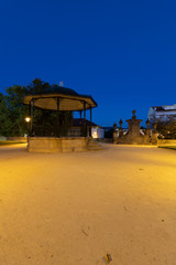 parque á noite