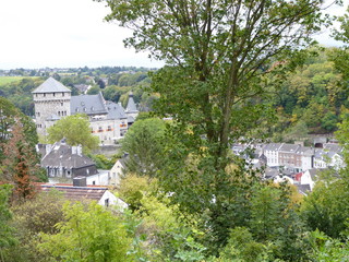 Aussicht über die Stadt Stolberg Rhld.