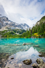 Mountain views with Beautiful Turquoise lake