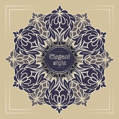 Background a mandala in the style of Tibet