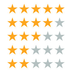 5 star rating icon