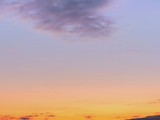 beautiful colorful sunset sky background