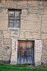 Old  wooden door vintage