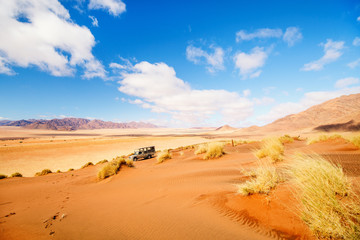 Namib desert landscape