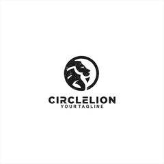 Circle Lion Logo Design Inspiration