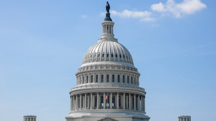 Fototapeta na wymiar Capitol Building in Washington DC, USA