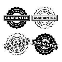 Obraz premium Gwarancja wektor stempel