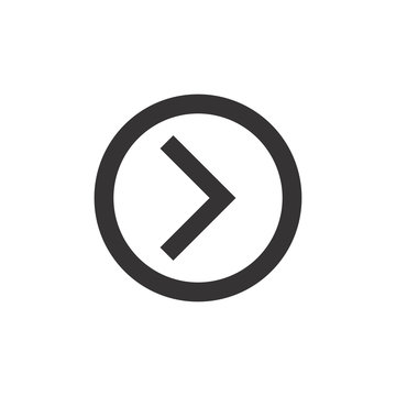 Arrow Icon Vector Template Symbol
