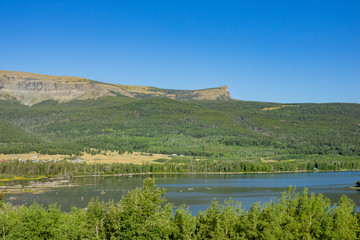 Fototapeta premium Beautiful landscape of Glacier National Park