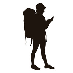 Tourist Silhouette