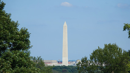 Washington monument in Washington DC, United States