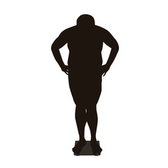Fat People Silhouette
