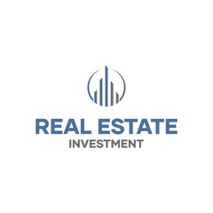 Real Estate Investment Logo Design Template