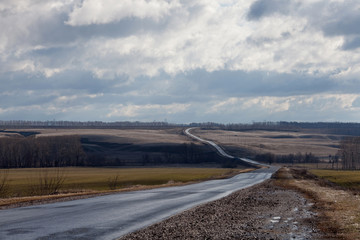 The road to the horizon