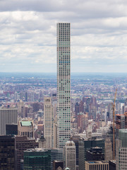 Obraz premium Nowy Jork, NY, USA. Widoki wieżowców i budynków. Nowoczesny i współczesny design