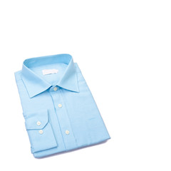 shirt or isolated folded fashionable men shirt new.