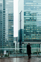 Marunouchi District modern office buildings Tokyo downtown