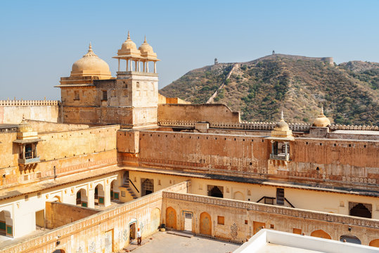 Wonderful View Of The Palace Of Man Singh I, India