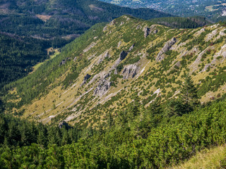 view of mountains