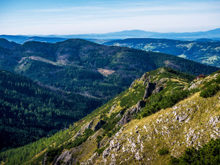 view from the top of mountain