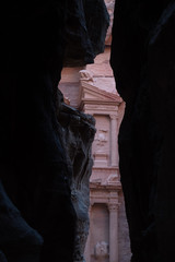 entrance of City of Petra,..