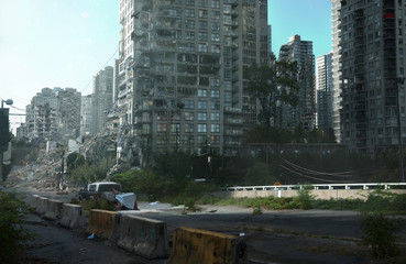 Ruined Cityscape