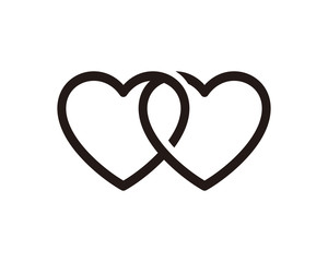Heart icon symbol vector