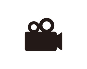 Movie icon symbol vector