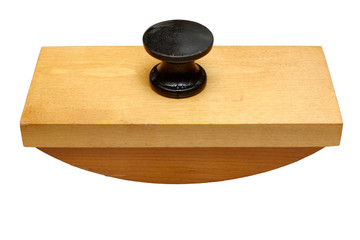 Antique wooden ink blotter