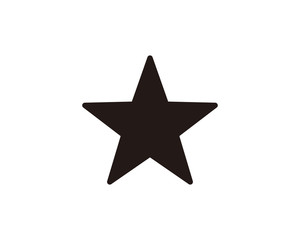 Obraz premium Star icon symbol vector