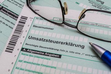 Umsatzsteuererklärung Finanzamt Deutschland