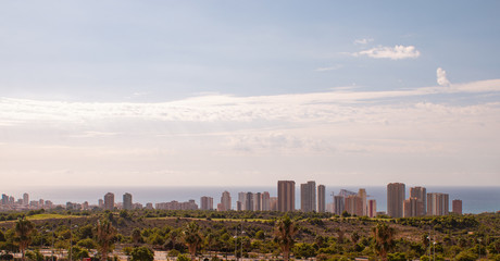 Fototapeta premium Benidorm, Comunidad Valenciana, España