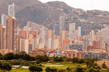 Naklejka premium Benidorm, Comunidad Valenciana, España
