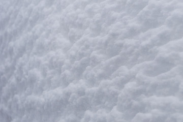 snow background close up