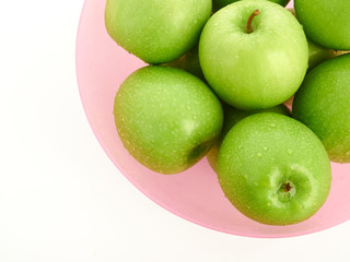 green apples in a bowl