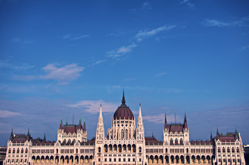 Fototapeta na wymiar Hungarian Parliament building