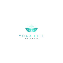 Massage spa yoga logo treatment - medical alternative traditional