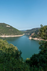 Obraz premium The tau swamp on the route of the ter