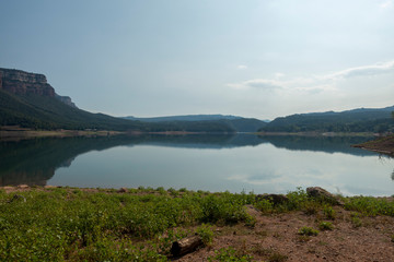 Fototapeta premium The tau swamp on the route of the ter